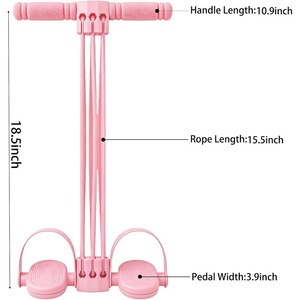 Fascia di Resistenza con Maniglia per <span class=keywords><strong>Allenamento</strong></span> Addominale, Vita, <span class=keywords><strong>Braccia</strong></span> e Gambe, Versione Migliorata - Product Image 2