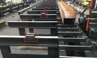Perceuses cnc HDZL1200 pour métal, Machine de perçage et de traitement de faisceau CNC, perceuse latérale cnc