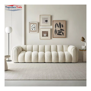 Divano a forma di L per il tempo libero domestico comodo angolo a forma di L di lusso divano letto mobili per il tempo libero combinazione di mobili - Product Image 6