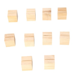10-Pack Pin Bureau Calendrier Carte Postale <span class=keywords><strong>Bloc</strong></span> En Bois Stand Bureau <span class=keywords><strong>Note</strong></span> Carte De Visite <span class=keywords><strong>Photo</strong></span> Message Bois Clip Stand Base Affaires - Product Image 1