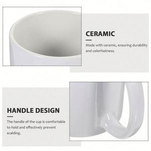 Tazas de Café de Cerámica de 11 oz para Sublimación, al por Mayor de Fábrica, de Alta Calidad, con Impresión de Logotipo Personalizado - Product Image 6