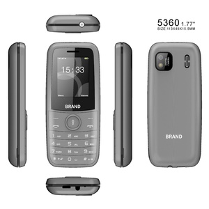 โทรศัพท์มือถือทนทานขนาดเล็ก รุ่น 5360 OEM ODM หน้าจอ 1.77 นิ้ว แบตเตอรี่ขนาดใหญ่ รองรับเครือข่าย 2G ราคาถูกจากโรงงานโดยตรง - Product Image 5