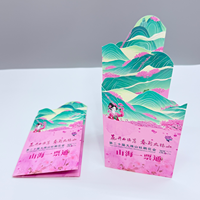 Brochure en carton personnalisée Papier pour billets de loterie imprimé Bus de concert Billets de cinéma Carte d'embarquement d'entrée Dépliant plié