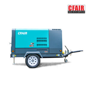 CFAIR 460CFM COMPRESSEUR D'AIR À VIS PORTABLE DIESEL 10.5BAR AVEC APRÈS REFROIDISSEUR pour JACKHAMMER SABLASTING <span class=keywords><strong>LOCATION</strong></span> FORAGE MINIER - Product Image 5