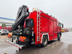 Nouveau camion de secours diesel multifonctionnel |   <span class=keywords><strong>Véhicule</strong></span> de lutte contre l'incendie avec grue à bras articulé 4x2 et éclairage intégré - Product Image 4
