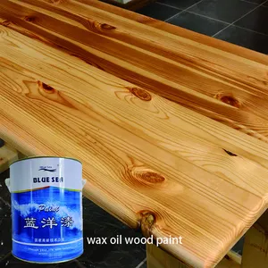 New 1 Step Brushed Wood Flooring Hard Wax Oil Finish