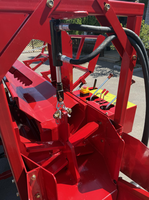 Fendeuse de bûches hydraulique mobile professionnelle homologuée CE, 22 tonnes, pour le traitement du bois de chauffage