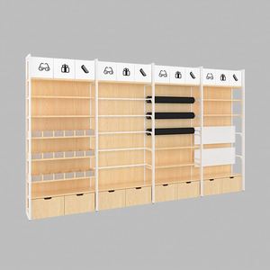 Wholesale Metal Gondola Supermarket Furniture Store Display Fixtures Store <strong>Shelving</strong> and Displays - Product Image 6