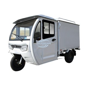 Sturdy Two Door Electric Tricycle 200KG Cargo Load Logistics Transport Trike - Product Image 2