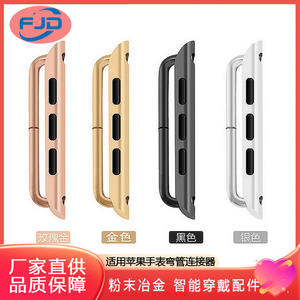 Bracelet Apple Watch en acier inoxydable, connecteur à boucle de 22Mm, pour Iwatch S9, bracelet en métal classique réglable, Style Business - Product Image 3