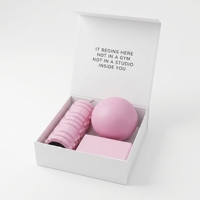 Kit Essentiel de Pilates à Domicile de Haute Qualité pour Femmes – Ensemble Complet avec Ballon de Yoga, Bande de Résistance en Plastique en Forme de 8 et Anneau de Pilates pour Débutantes