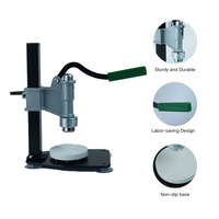 Capsuleuse manuelle DIY OEM pour flacons – Machine de capsulage de table à commande manuelle avec presse réglable pour flacons de laboratoire et de médicaments