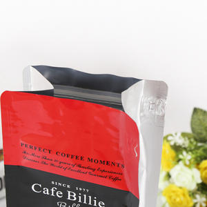 Sac en papier kraft multicouche personnalisé avec fermeture à glissière résistante aux enfants, emballage alimentaire écologique, couleur personnalisée, OEM - Product Image 1