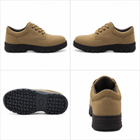 Chaussures de sécurité ACE, embout en acier, dessus en daim, légères, anti-perforation, semelle intermédiaire en fer, application en usine, unisexe, semelle extérieure en PU, printemps