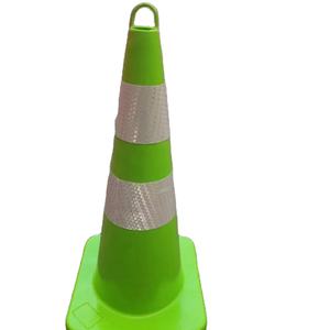 DingTian Semaforo a Cono 700MM <strong>Orange</strong> Reflective Portable PVC 70cm Traffic Warning Facilities Road <strong>Cone</strong> - Product Image 2