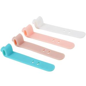 SY Silicone câble enrouleur écouteur ligne de données souris clavier cordon gestionnaire organisateur support - Product Image 1
