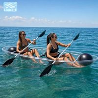 Tas Apung Samping Kursi Kano Transparan untuk Keluarga dengan Set Lengkap untuk Wisata Resort, Produksi Lumark Rotomolded dari Cina