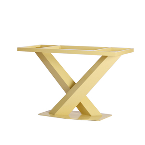 Uitklapbare eettafel met metalen frame, industriële stijl, verstelbare lengte, zwaar uitgevoerde tafel voor commercieel banket en buitengebruik - Product Image 5