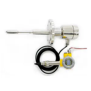 An in-line viscometer measures the petroleum viscosity of liquid slurries