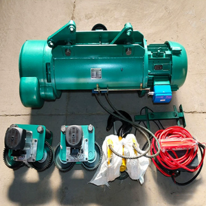 Nouveau palan électrique à câble métallique Construction en acier Type d'élingue de câble métallique 380V moteur télécommande marchandises de levage - Product Image 5