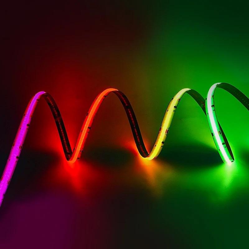 GMYSY-020 Good Quality Dream Color Factory Price Rgb Cob Strip 5M 10M Led Strip Light
