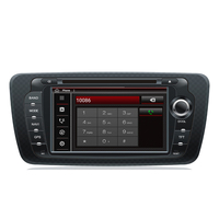 Autoradio Android Lecteur DVD de voiture pour Seat Leon Ibiza 2008-2013 7 pouces PX6 4G+64G DSP AHD Audio de voiture OBD2