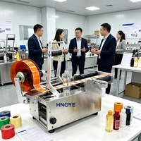 Machine d'étiquetage semi-automatique électronique pour bouteilles rondes, aliments, vin, pots en plastique, aluminium, cosmétiques, verre