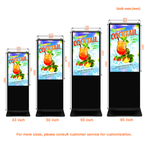 Pantalla LED para Póster Interior, Señalización Digital Portátil con SDK para Publicidad en Tiendas Minoristas y Centros Comerciales DCSJ-FL444 DCSJ-FL444 - Product Image 5