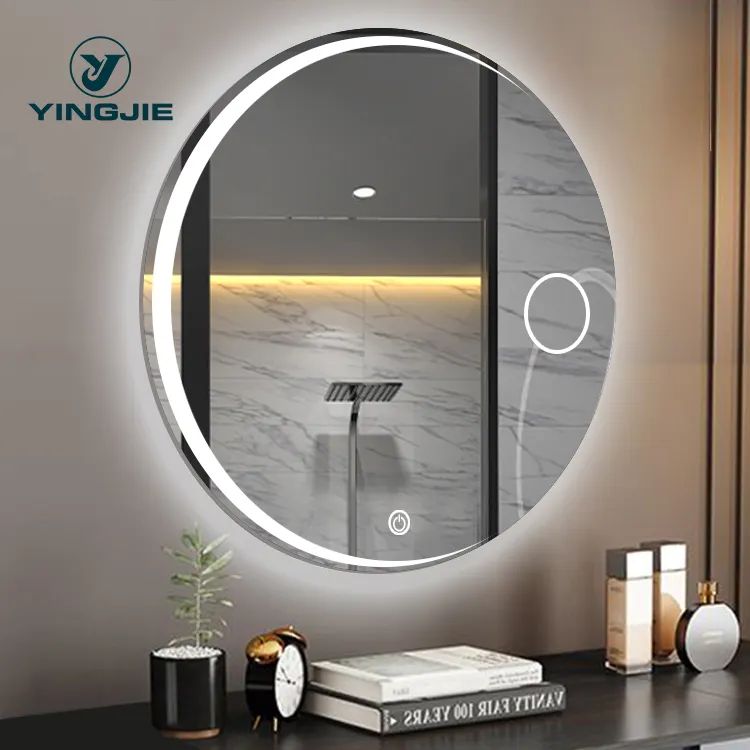 Manufacturer Wholesale Bathroom Mirror Led Lighted Vanity touch screen Smart Led Mirror