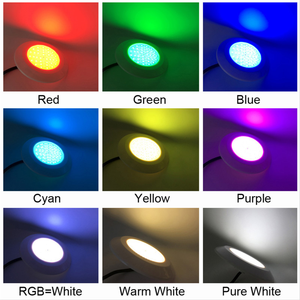 Lumière <span class=keywords><strong>LED</strong></span> pour <span class=keywords><strong>piscine</strong></span>, étanche IP68, lumière submersible, lampe de nuit pour <span class=keywords><strong>piscine</strong></span>, <span class=keywords><strong>projecteur</strong></span> extérieur - Product Image 4