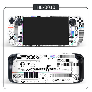 เคสป้องกันลายเคาน์เตอร์สไตรค์สำหรับ Steam Deck สติ๊กเกอร์ PVC ปิดคลุมเต็มรูปแบบ HE-0010 สติ๊กเกอร์ตกแต่งเครื่องเล่นเกม - Product Image 1