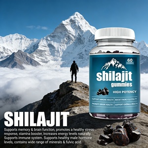 Complément alimentaire Shilajit Gummies 2000mg <span class=keywords><strong>à</strong></span> base de résine de Shilajit, <span class=keywords><strong>miel</strong></span>, mousse de mer naturelle, huile de nigelle et Ashwagandha, de <span class=keywords><strong>la</strong></span> marque State-owned Capital Himalaya - Product Image 2