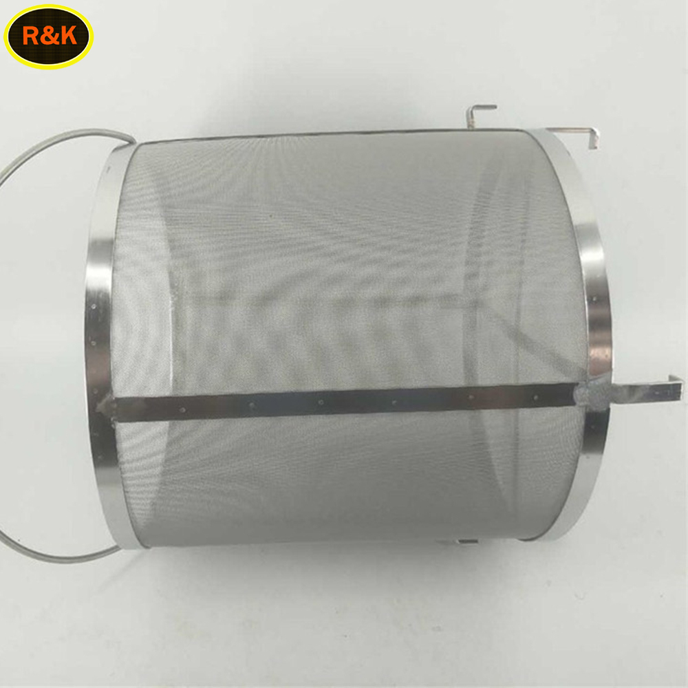 YIEOTM Filtre à houblon pour Le vin Filtre à houblon en Acier Inoxydable 304, Panier filtrant à Mailles de 300 microns pour Le houblon de Brassage à Domicile / 35x35cm