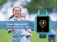 Montre connectée pour enfants SENBONO LT21 4G, vente en gros, GPS, SOS, Wifi, étanche, Android, SIM, horloge, appel, localisation, tracker, montre intelligente pour enfant