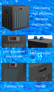 Équipement de refroidissement de refroidisseur d'eau hydroponique 220V avec compresseur pour <span class=keywords><strong>réservoir</strong></span> de croissance des plantes système de poisson aquaponique - Product Image 6