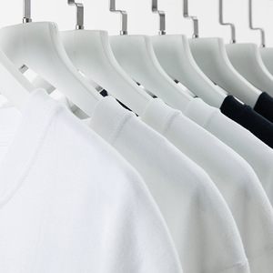 T-shirt unisexe surdimensionné 100% coton 250G, manches longues, col rond, impression de logo personnalisé, fond noir uni, pour femmes et hommes - Product Image 3