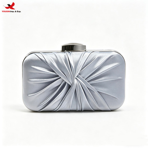 Pochette de soirée unie de haute qualité, design élégant et tendance, sac à main de style classique, commande en gros mixte prête à expédier - Product Image 1