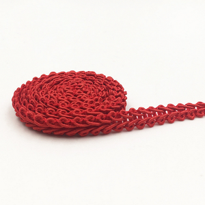 8mm barato al por mayor Diy accesorios de encaje de costura colores surtidos 8mm cinturón decorativo tela de encaje trenzado ciempiés cinta de encaje Trim - Product Image 6