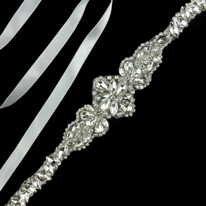 <span class=keywords><strong>Ceinture</strong></span> de <span class=keywords><strong>mariée</strong></span> en cristal clair, tenue de <span class=keywords><strong>mariée</strong></span> élégante, tricotée à la main, imitation diamant et strass appliqués, pour robe de <span class=keywords><strong>mariée</strong></span> - Product Image 2