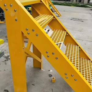 Grille en fibre de verre ignifuge haute résistance, grille de <span class=keywords><strong>sol</strong></span> moulée pour passerelle et plateforme - Product Image 2