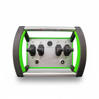 Control Remoto Inalámbrico de 4 Canales y 433 MHz con Código de Aprendizaje, Diseño Impermeable, Construcción de Metal y Plástico, 1 Año de Garantía para Grúas Industriales