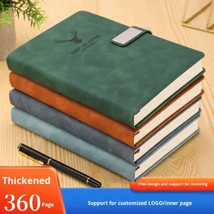 Cuaderno A5 Engrosado Personalizable con Logotipo, Diario de Alta Calidad, Libro de Registro para Reuniones de Oficina, Venta al Por Mayor - Product Image 4