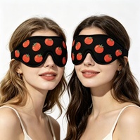 Masker Mata 3D Kontur Nyaman Spons Ultra Lembut Deep Socket 100% Shading untuk Tidur Pria Wanita, Cocok untuk Perjalanan