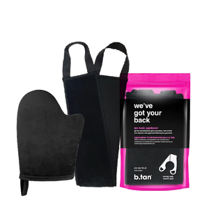 Kit aplicador de manopla autobronceadora corporal Ponga sus manoplas en este paquete Manopla aplicador de cuerpo trasero lavable reutilizable suave y aterciopelado - Product Image 1