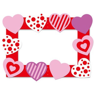 กรอบรูปพร้อมอุปกรณ์ประกอบฉากวันวาเลนไทน์ DAMAI สำหรับตกแต่งงานปาร์ตี้ ของชำร่วยแสนหวาน ของตกแต่งงานแต่งงาน - Product Image 3