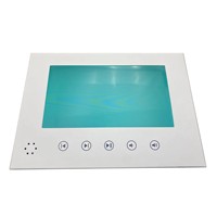 Module de lecteur vidéo IPS de 8 pouces avec batterie détachable/adaptateur secteur 128M-16 Go Flash interne et capteur de température