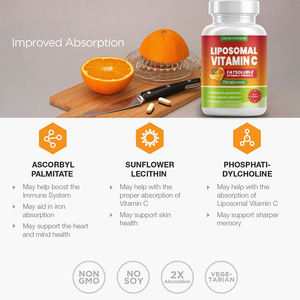 <span class=keywords><strong>C</strong></span>ápsulas Liposomales <span class=keywords><strong>de</strong></span> <span class=keywords><strong>Vitamina</strong></span> <span class=keywords><strong>C</strong></span> al 20% con Sabor a Fresa <span class=keywords><strong>para</strong></span> <span class=keywords><strong>el</strong></span> Apoyo Inmunológico en Adultos, Marca Blanca - Product Image 3