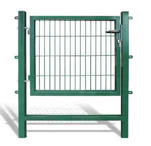 Fencing Trellis Metal Yard Iron Garden Mesh Fence Gate Door Garden Gates