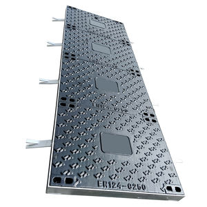 EN124 연성 주철 위생 하수도 맨홀 커버 철 서 아프리카 텔레콤 B125 - Product Image 4