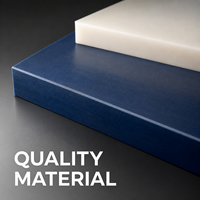Planche en polyéthylène haute densité, feuille de plastique sur mesure avec options de couleur pour la fabrication industrielle en gros